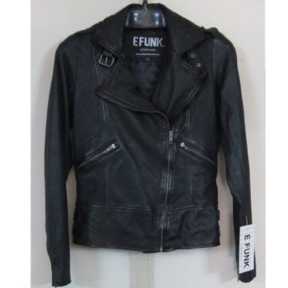 E Funk Jackets & Blazers - Leather Jacket